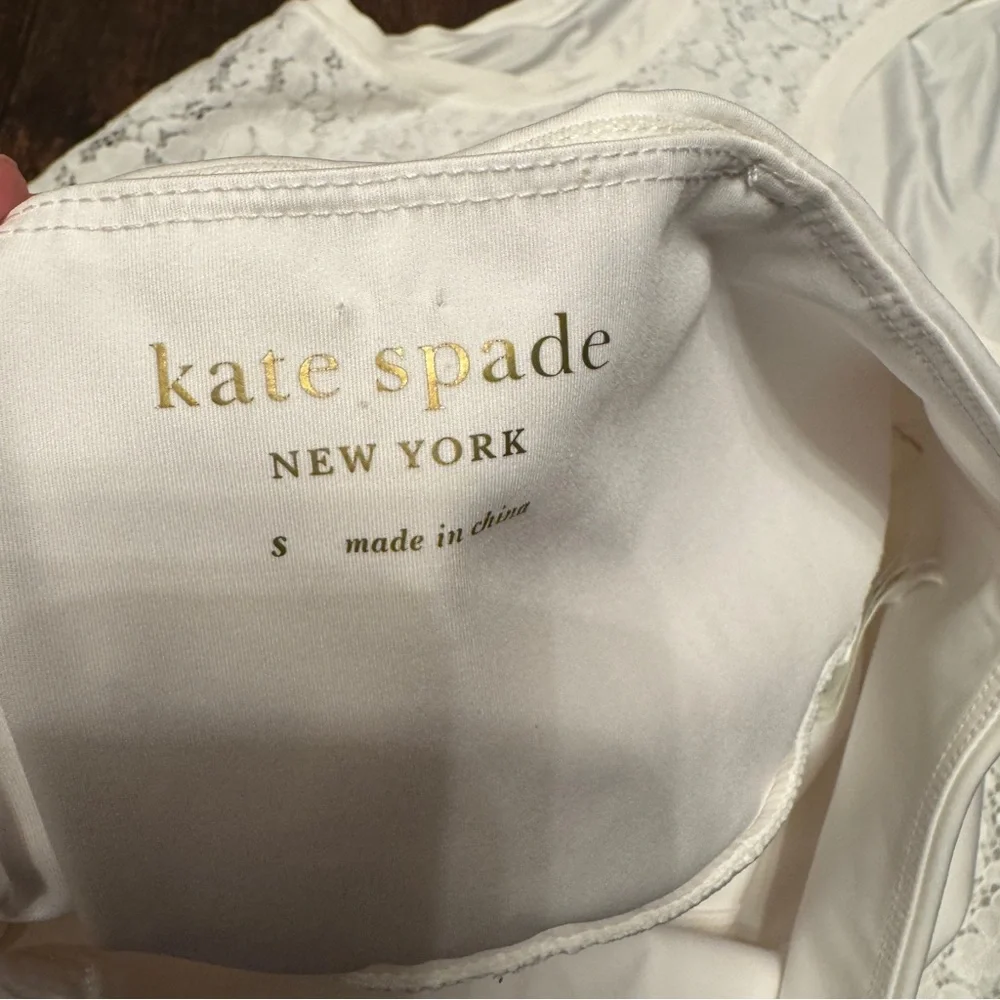 Kate Spade White Lace Skort & Tank Set Size Small Tennis Flirty Sporty Preppy